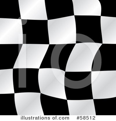 Royalty-Free (RF) Racing Flag Clipart Illustration by MilsiArt - Stock Sample #58512