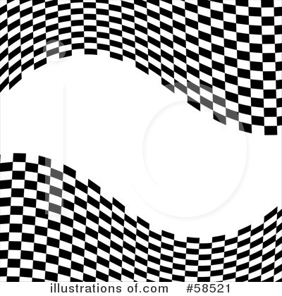Checkered Flag Clipart #58521 by MilsiArt