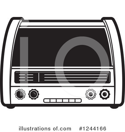 Royalty-Free (RF) Radio Clipart Illustration by Lal Perera - Stock Sample #1244166