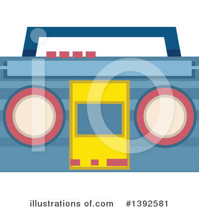 Royalty-Free (RF) Radio Clipart Illustration by BNP Design Studio - Stock Sample #1392581