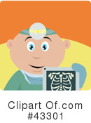 Radiologist Clipart #43301 by Dennis Holmes Designs