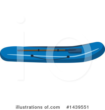 Rafting Clipart #1439551 by Vector Tradition SM