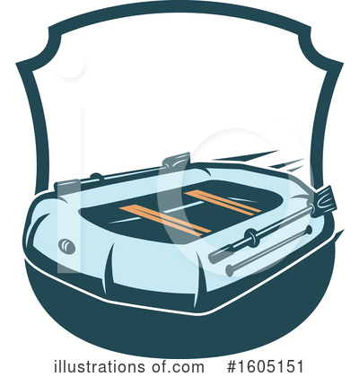 Royalty-Free (RF) Raft Clipart Illustration by Vector Tradition SM - Stock Sample #1605151