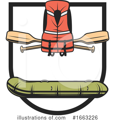 Raft Clipart #1663226 by Vector Tradition SM