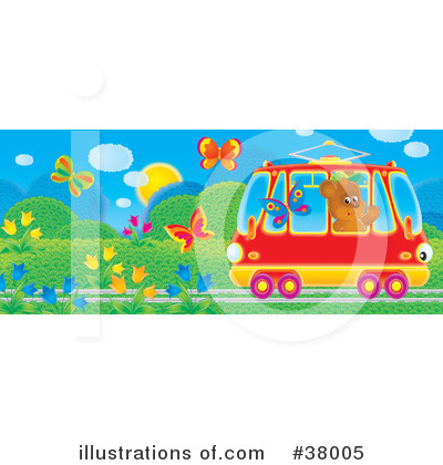 Trams Clipart #38005 by Alex Bannykh