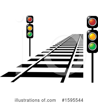Railroad Clipart #1595544 by Lal Perera