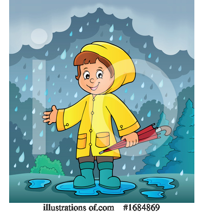 Royalty-Free (RF) Rain Clipart Illustration by visekart - Stock Sample #1684869
