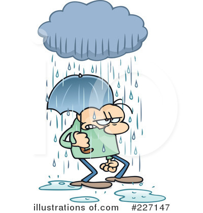 Royalty-Free (RF) Rain Clipart Illustration by gnurf - Stock Sample #227147