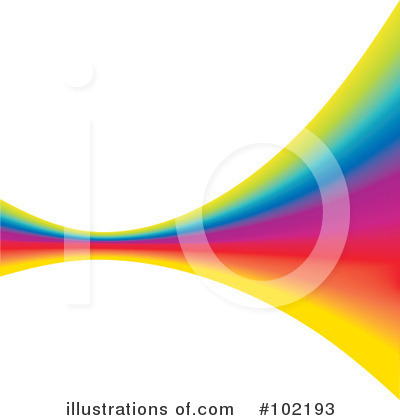 Rainbow Background Clipart #102193 by MilsiArt