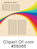 Rainbow Background Clipart #58385 by MilsiArt
