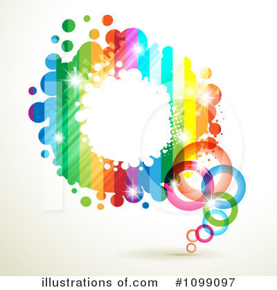 Royalty-Free (RF) Rainbow Clipart Illustration by merlinul - Stock Sample #1099097
