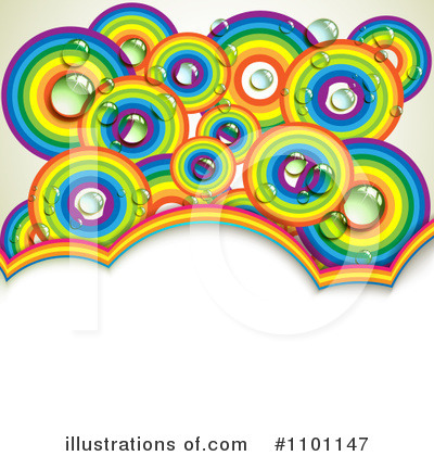 Royalty-Free (RF) Rainbow Clipart Illustration by merlinul - Stock Sample #1101147