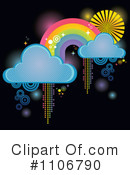 Rainbow Clipart #1106790 by Amanda Kate