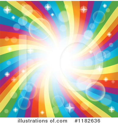 Royalty-Free (RF) Rainbow Clipart Illustration by visekart - Stock Sample #1182636