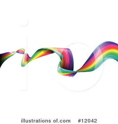 Royalty-Free (RF) Rainbow Clipart Illustration by AtStockIllustration - Stock Sample #12042