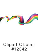 Rainbow Clipart #12042 by AtStockIllustration
