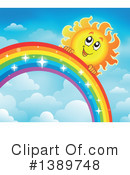 Rainbow Clipart #1389748 by visekart