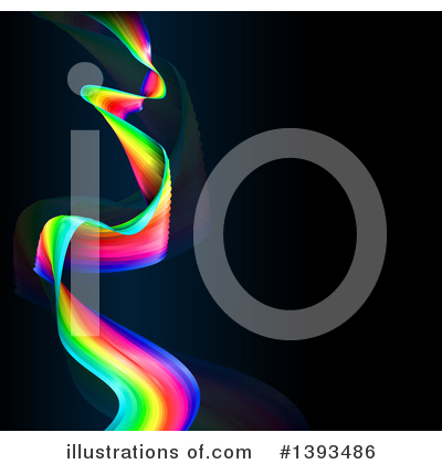 Rainbow Flag Clipart #1393486 by AtStockIllustration