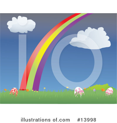 Royalty-Free (RF) Rainbow Clipart Illustration by Rasmussen Images - Stock Sample #13998