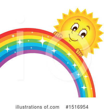 Royalty-Free (RF) Rainbow Clipart Illustration by visekart - Stock Sample #1516954
