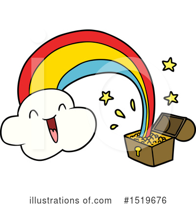Royalty-Free (RF) Rainbow Clipart Illustration by lineartestpilot - Stock Sample #1519676