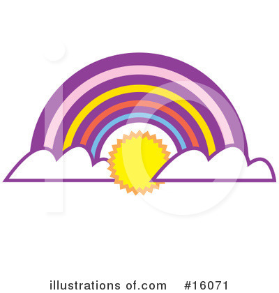 Royalty-Free (RF) Rainbow Clipart Illustration by Andy Nortnik - Stock Sample #16071
