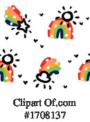 Rainbow Clipart #1708137 by elena