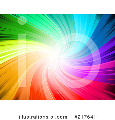 Royalty-Free (RF) Rainbow Clipart Illustration by KJ Pargeter - Stock Sample #217641