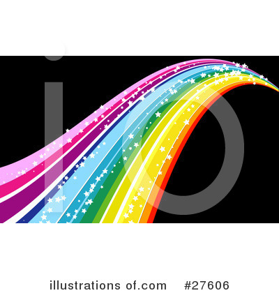 Royalty-Free (RF) Rainbow Clipart Illustration by KJ Pargeter - Stock Sample #27606