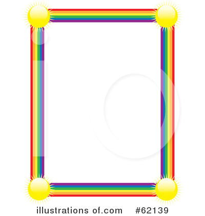Royalty-Free (RF) Rainbow Clipart Illustration by Maria Bell - Stock Sample #62139