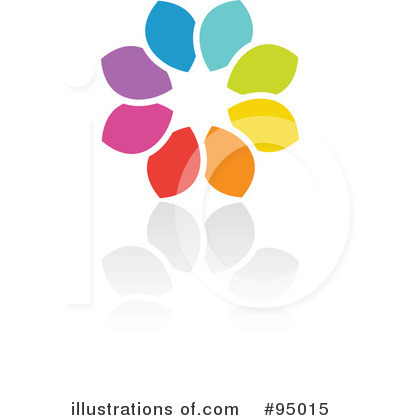 Royalty-Free (RF) Rainbow Logo Clipart Illustration by elena - Stock Sample #95015