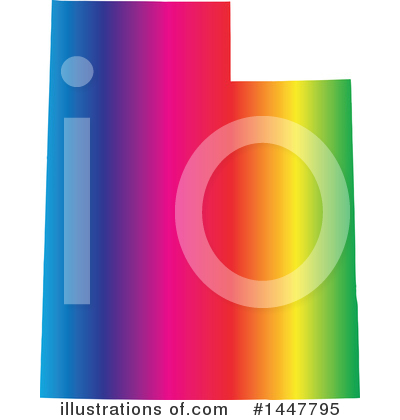 Royalty-Free (RF) Rainbow State Clipart Illustration by Jamers - Stock Sample #1447795
