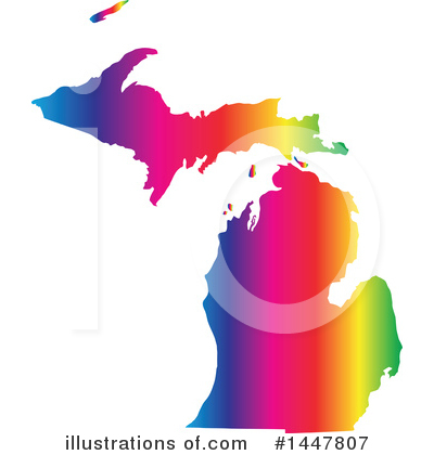 Michigan Clipart #1447807 by Jamers