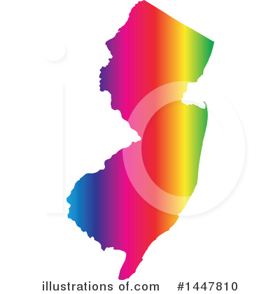 Royalty-Free (RF) Rainbow State Clipart Illustration by Jamers - Stock Sample #1447810