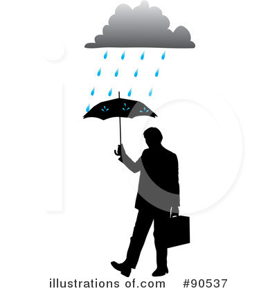 Royalty-Free (RF) Rainy Clipart Illustration by Rosie Piter - Stock Sample #90537