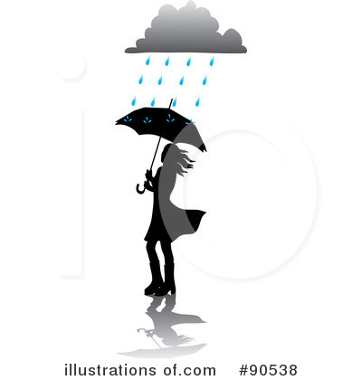 Royalty-Free (RF) Rainy Clipart Illustration by Rosie Piter - Stock Sample #90538