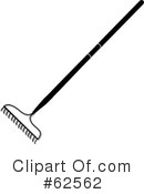 Rake Clipart #62562 by Pams Clipart