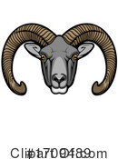 Ram Clipart #1709489 by Vector Tradition SM