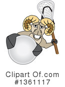 Ram School Mascot Clipart #1361117 by Mascot Junction