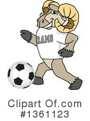 Ram School Mascot Clipart #1361123 by Mascot Junction