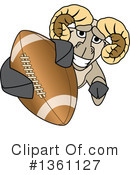 Ram School Mascot Clipart #1361127 by Mascot Junction