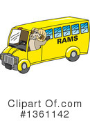 Ram School Mascot Clipart #1361142 by Mascot Junction