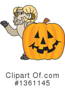 Ram School Mascot Clipart #1361145 by Mascot Junction