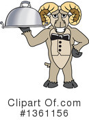 Ram School Mascot Clipart #1361156 by Mascot Junction