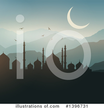 Mosque Clipart #1396731 by KJ Pargeter