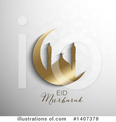 Eid Mubarak Clipart #1407378 by KJ Pargeter