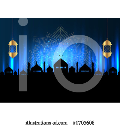 Royalty-Free (RF) Ramadan Clipart Illustration by KJ Pargeter - Stock Sample #1705608