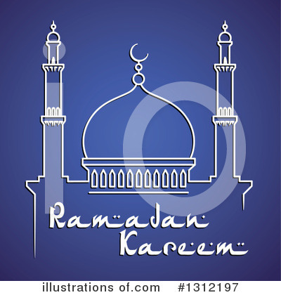 Royalty-Free (RF) Ramadan Kareem Clipart Illustration by Vector Tradition SM - Stock Sample #1312197