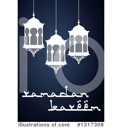 Royalty-Free (RF) Ramadan Kareem Clipart Illustration by Vector Tradition SM - Stock Sample #1317308