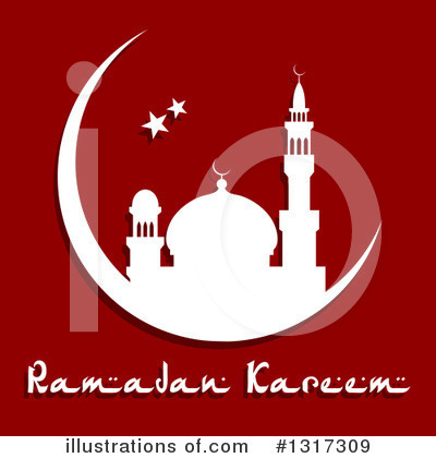 Royalty-Free (RF) Ramadan Kareem Clipart Illustration by Vector Tradition SM - Stock Sample #1317309